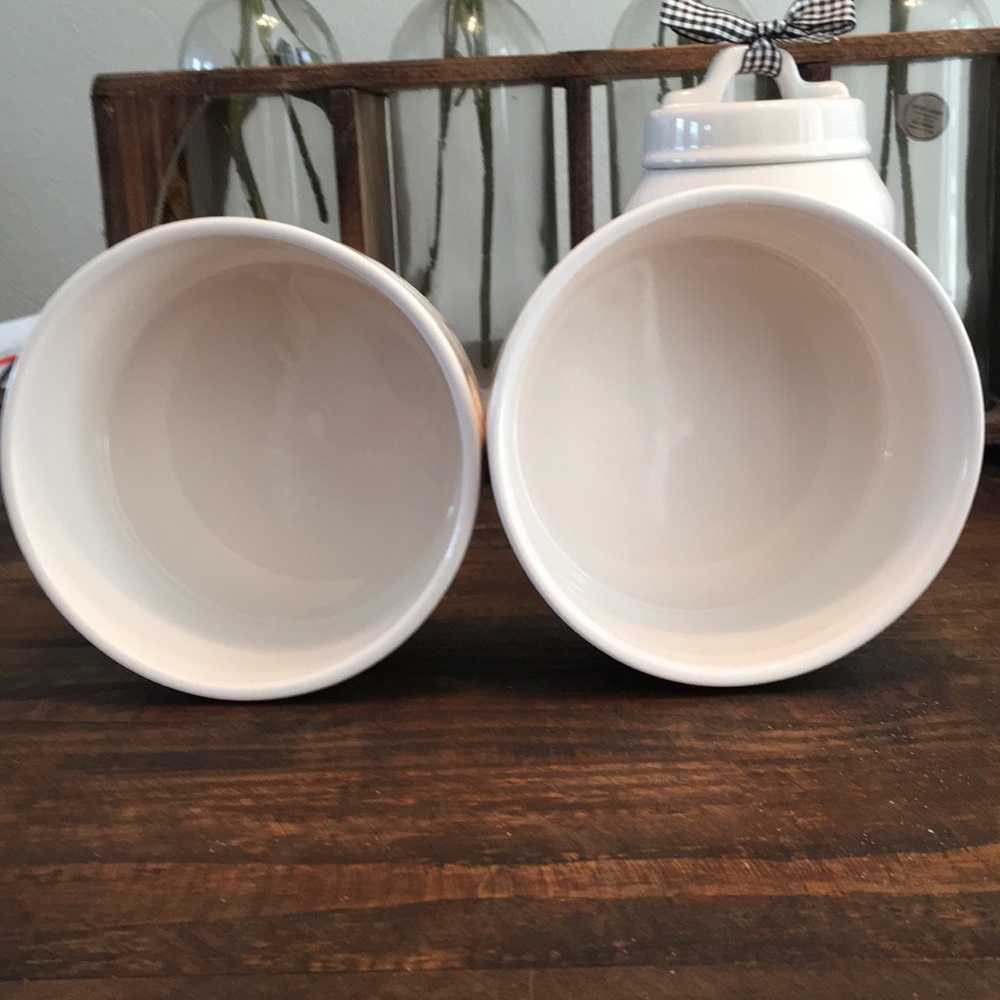 RAE DUNN Doggie🐾Deal🐶 Woof canister and 2 bowls - Picture 8 of 15